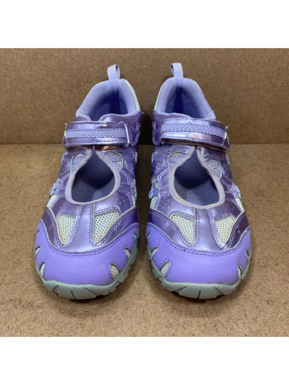Merrell Waterpro Jump Water Kids Shiny Pastel Lilac Shoes US 7 Outdoor Footwear